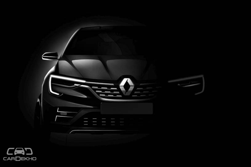 Renault Arkana Coupe SUV Spied In India