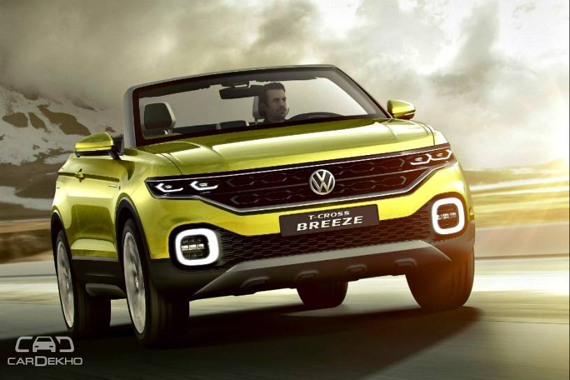 Image result for volkswagen T-CRoss breeze cardekho