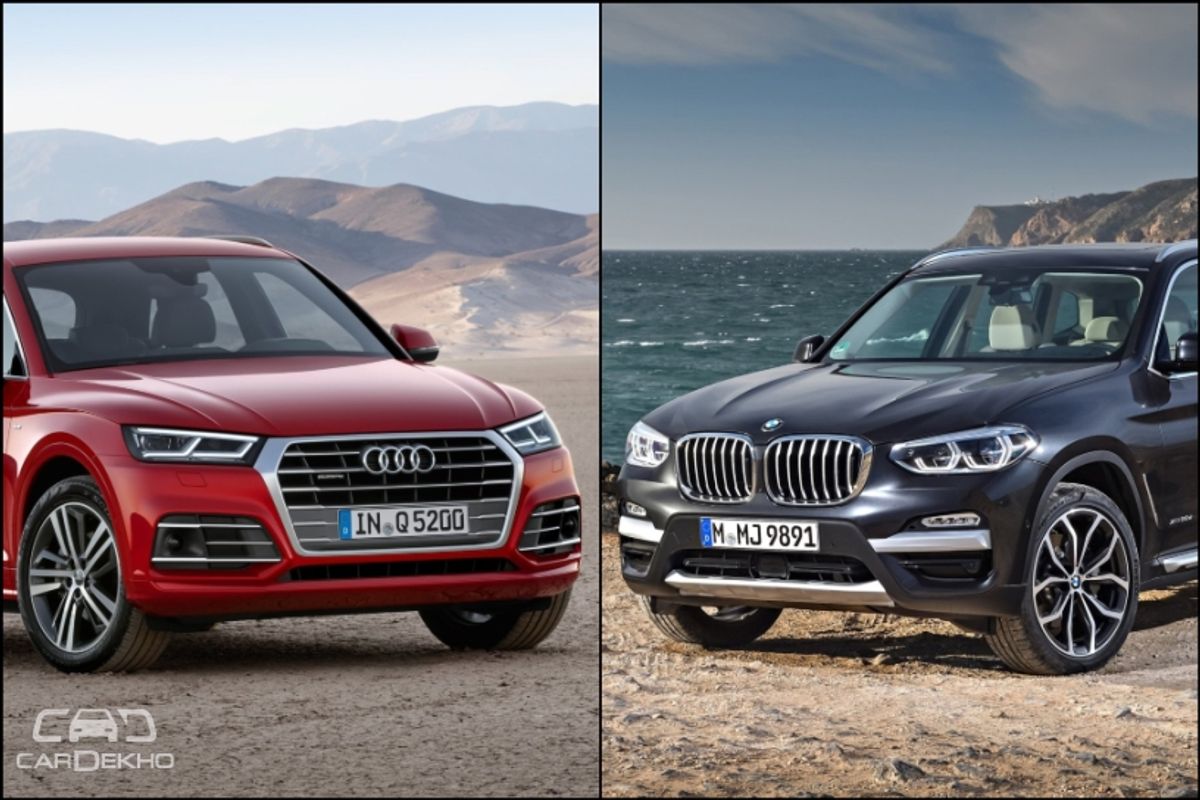 Audi Q5 vs BMW X3 Audi Q5 vs BMW X3