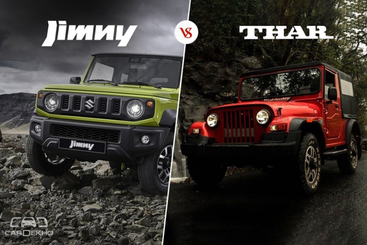 Jimny vs Thar