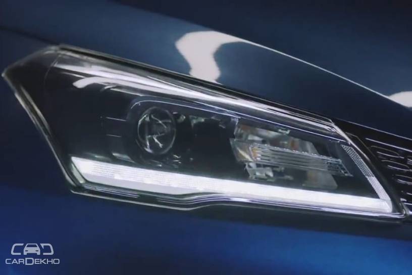 Headlamp unit of the Ciaz facelift