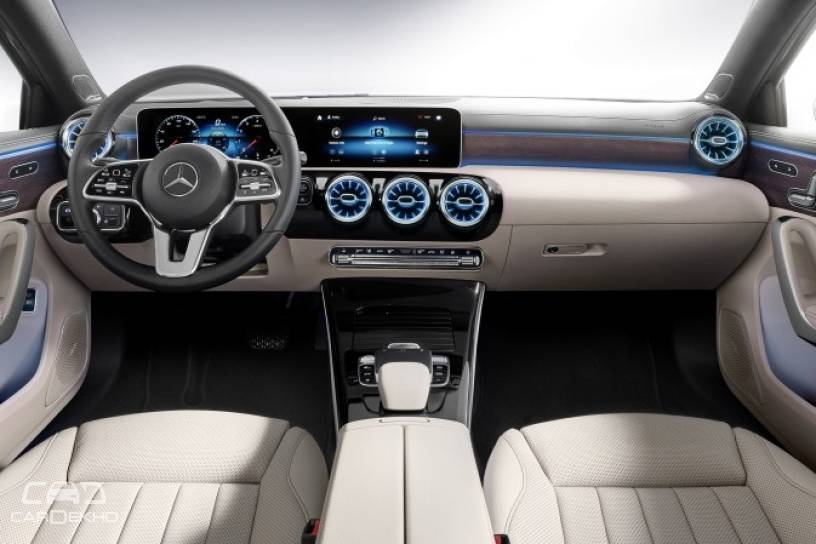 Mercedes-Benz GLB Interior Spied