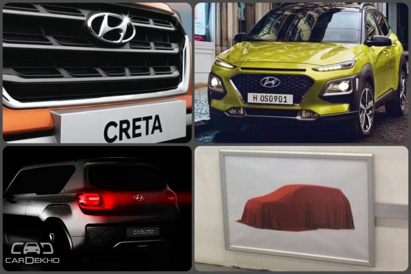 8 Upcoming Hyundai Cars: New Santro, Carlino, Creta, Grand i10 & More