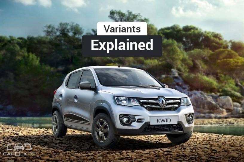 2019 Renault Kwid: Variants Explained