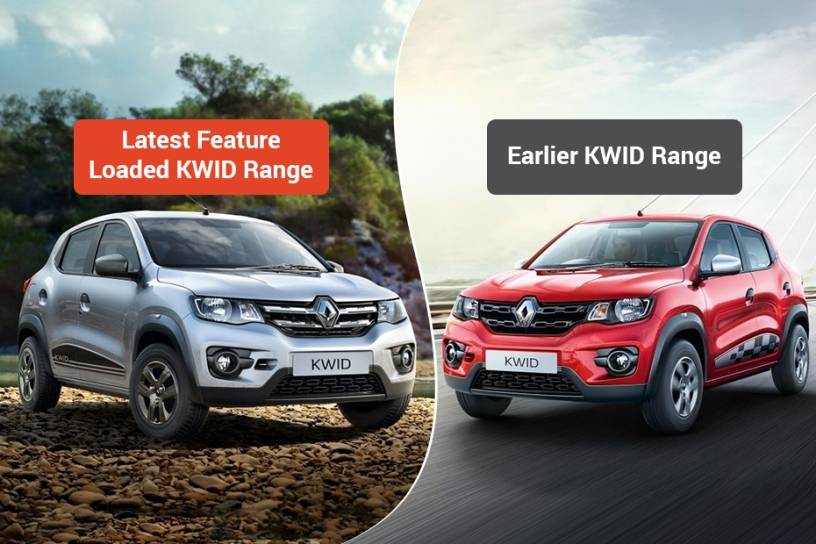 Renault Kwid old vs new 