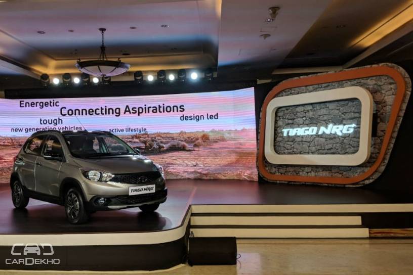 Tata Tiago NRG Launched At Rs 5.50 Lakh; Rivals Renault Kwid Climber, Maruti Celerio X  Ford Freestyle