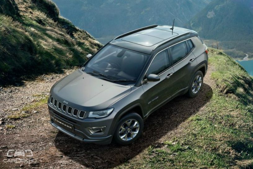 Bookings Open Jeep Compass Limited Plus With Sunroof Coming Soon