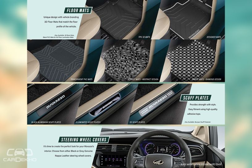 Mahindra Marazzo Accessories Mahindra Marazzo Accessories