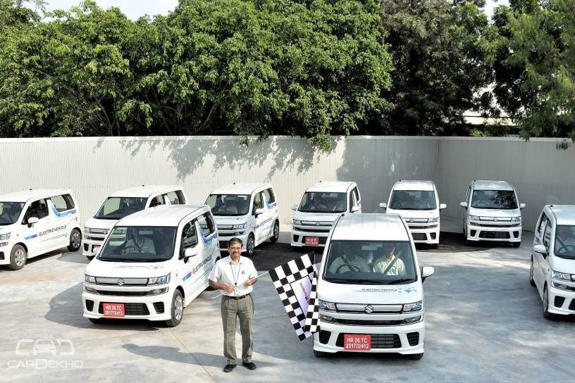 Maruti Flags Off EV Prototypes For Testing