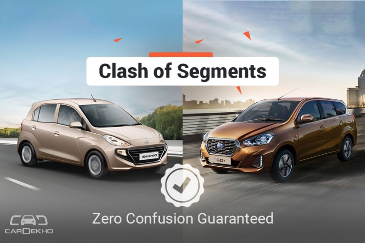 Clash of Segments: Hyundai Santro vs Datsun GO+ - Which Car To Buy?