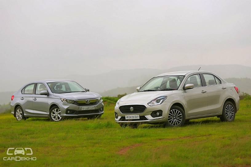 Cars In Demand: Maruti Dzire, Honda Amaze Top Segment Sales In November 2018