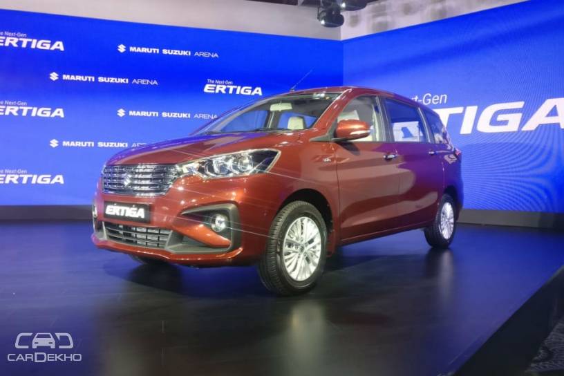 Maruti Ertiga 2018 Vs Mahindra Marazzo Vs Toyota Innova Crysta And Others: Spec Comparison