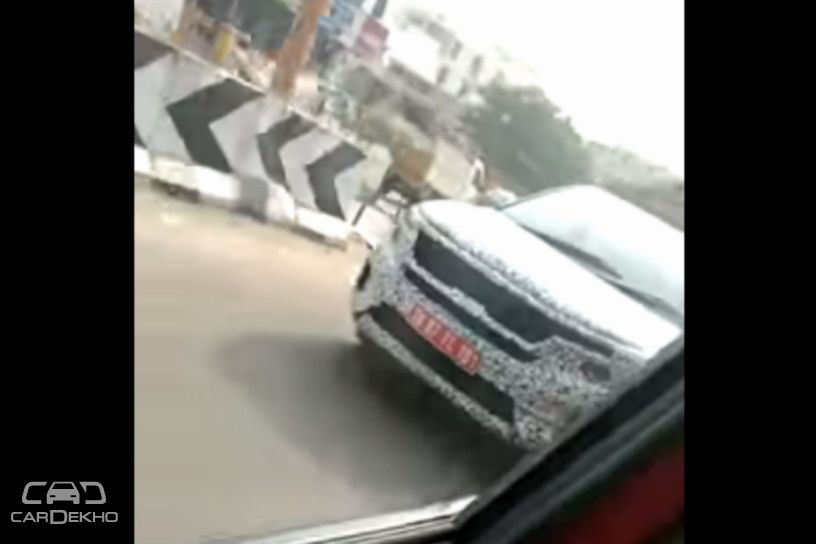 Upcoming Kia SUV For India Spotted Testing