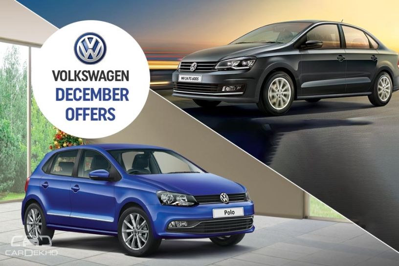 Year-end Offers On Volkswagen Cars: Discounts Upto Rs 2 Lakh On Polo, Ameo, Vento