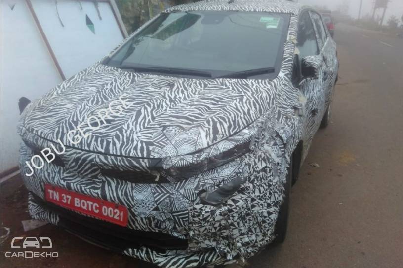 Tata 45X Hatchback Spied