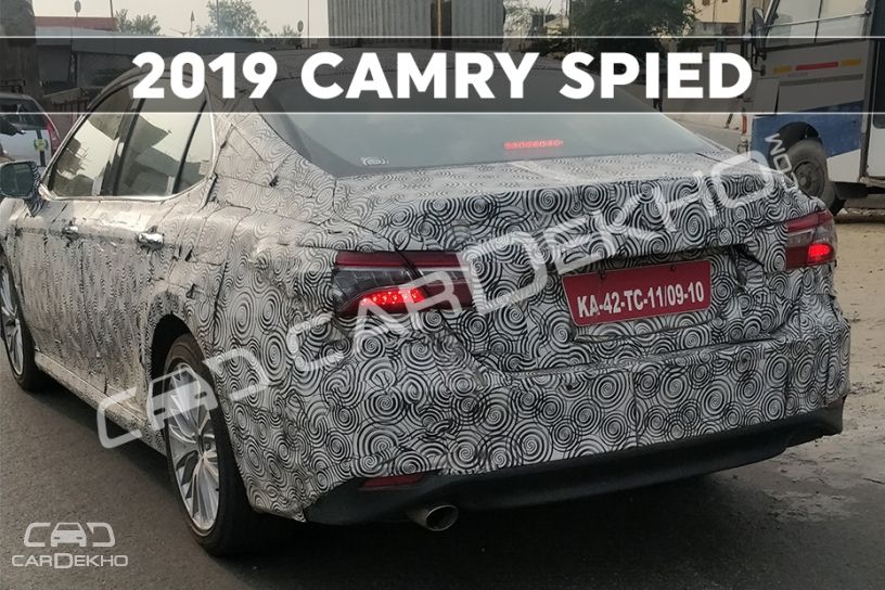 2019 Camry Spied