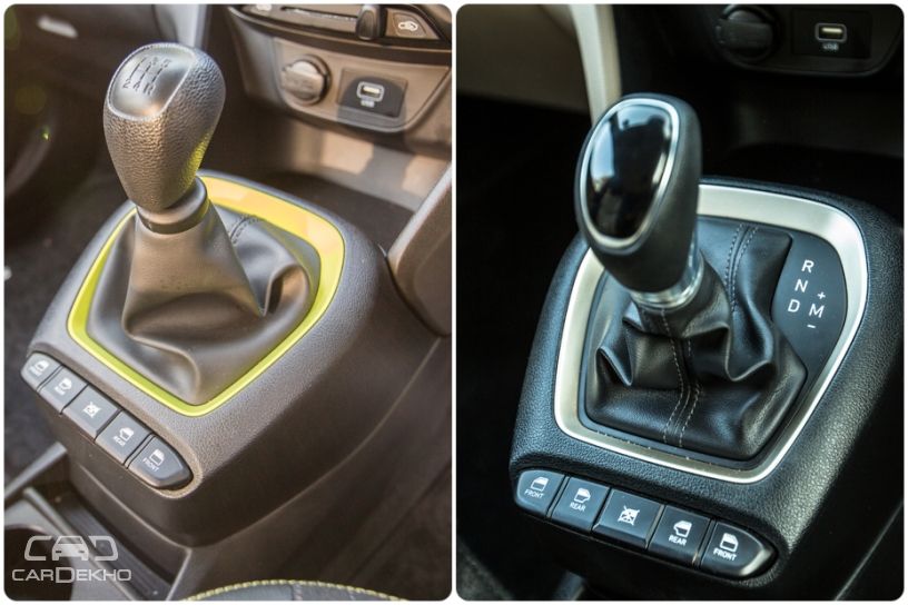 Santro AMT vs MT