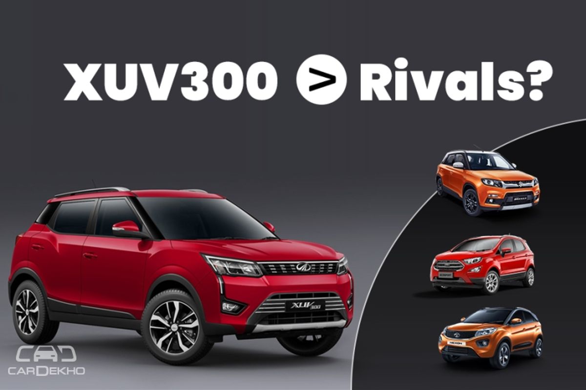 Mahindra XUV300 vs Rivals