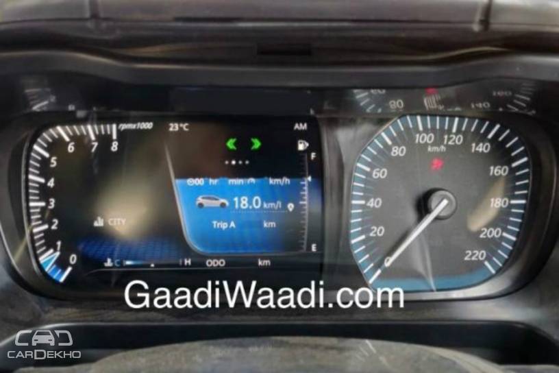 Tata 45X Interior Spied