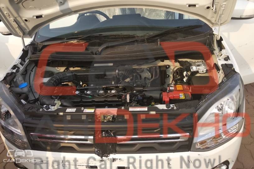 New Maruti Suzuki WagonR 2019 Spied Inside-Out For The First Time; Gets Touchscreen Infotainment System