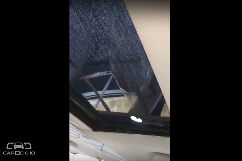 Mahindra XUV300 Interior Spied Up Close; Gets A Sunroof, Steering Modes