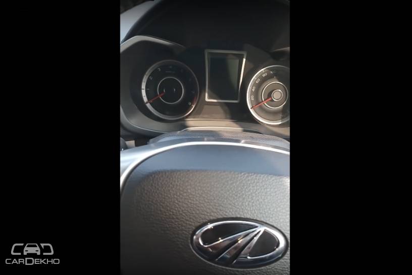Mahindra XUV300 Interior Spied Up Close; Gets A Sunroof, Steering Modes