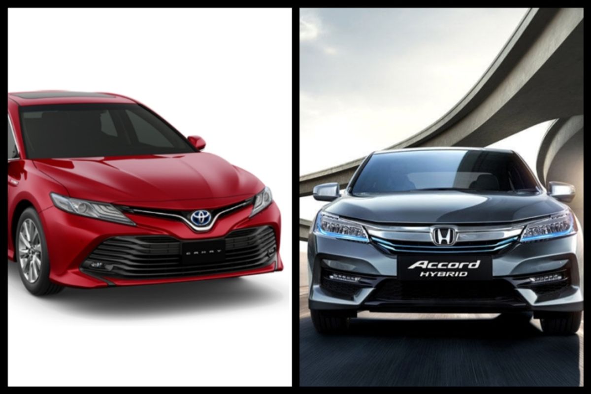 2019 Camry Hybrid vs Honda Accord Hybrid