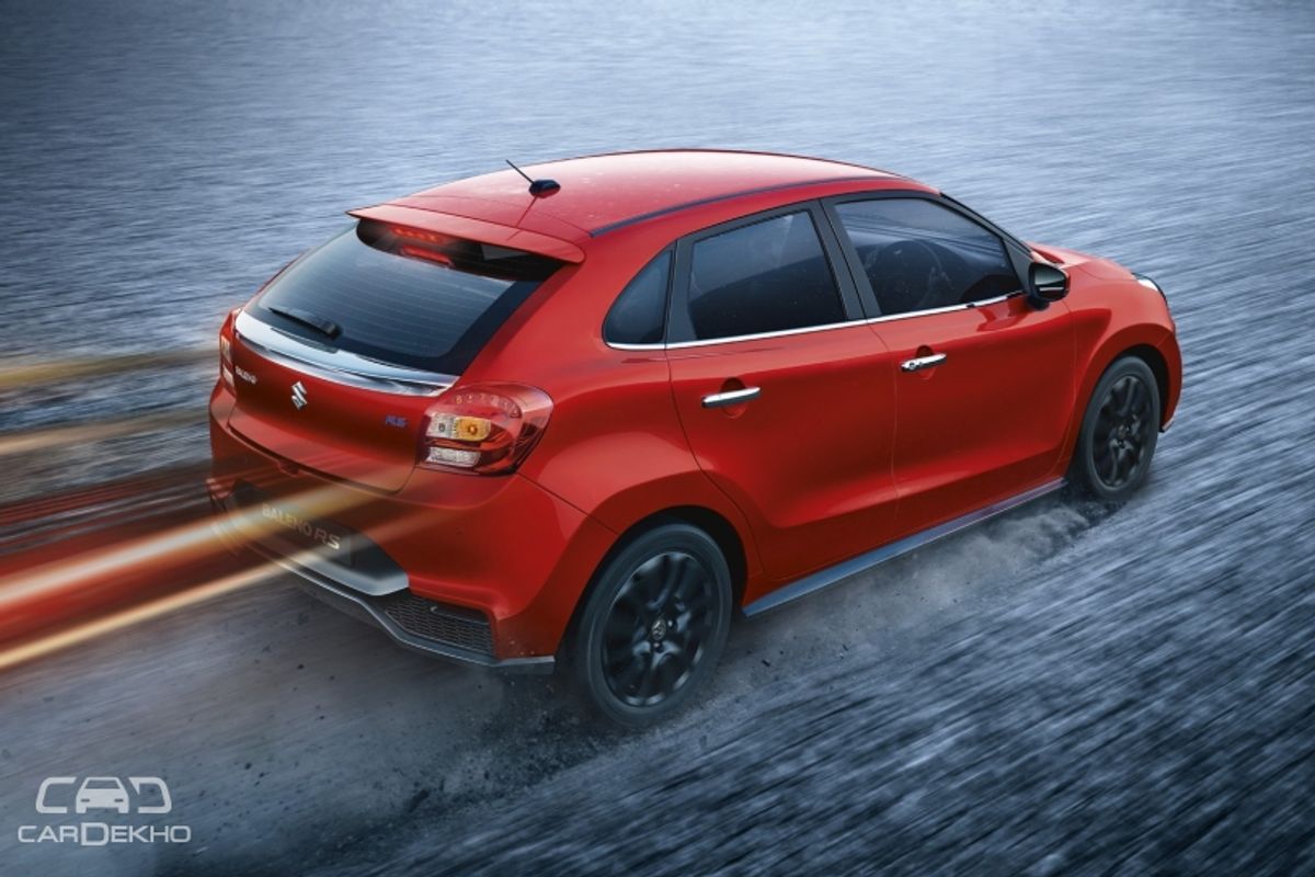 Pre-facelift Baleno RS Pre-facelift Baleno RS