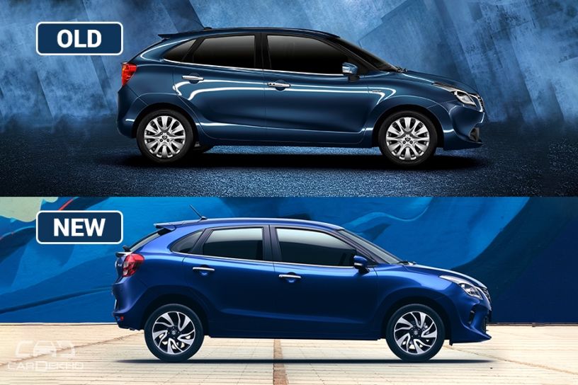 Baleno Old vs New
