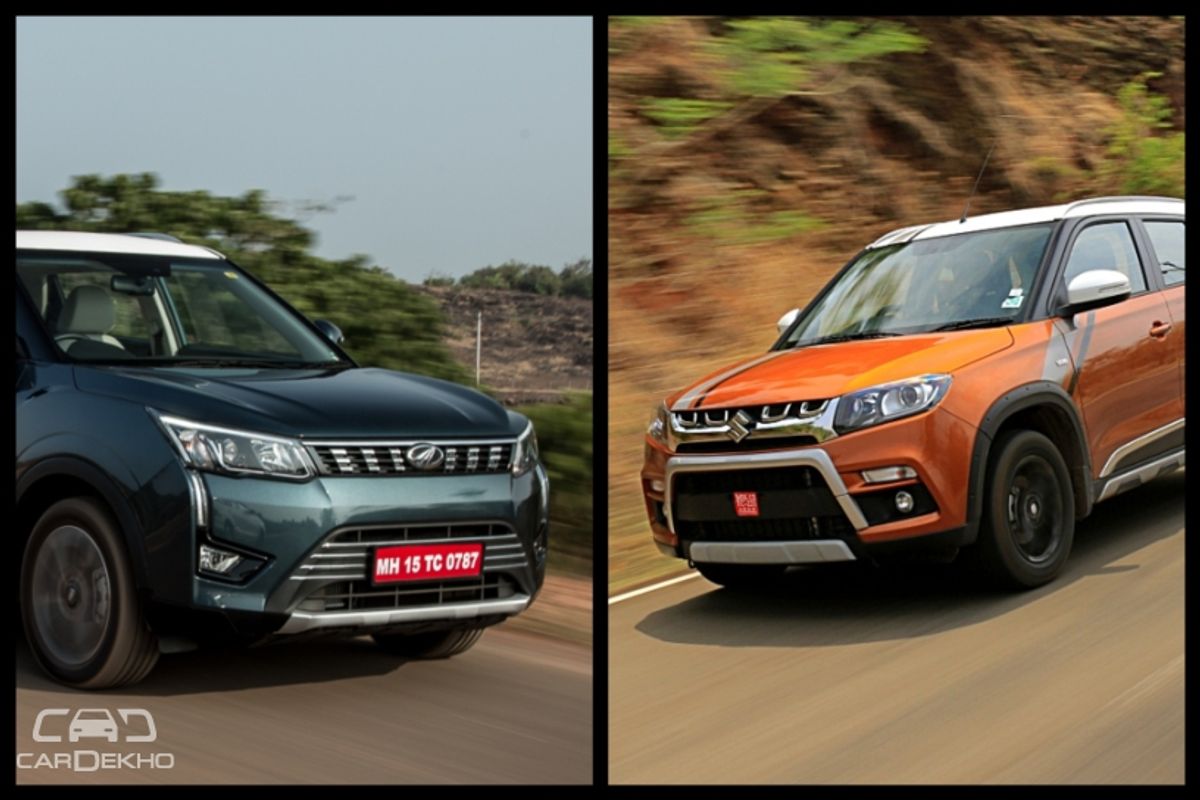 Mahindra XUV300 vs Maruti Vitara Brezza Mahindra XUV300 vs Maruti Vitara Brezza