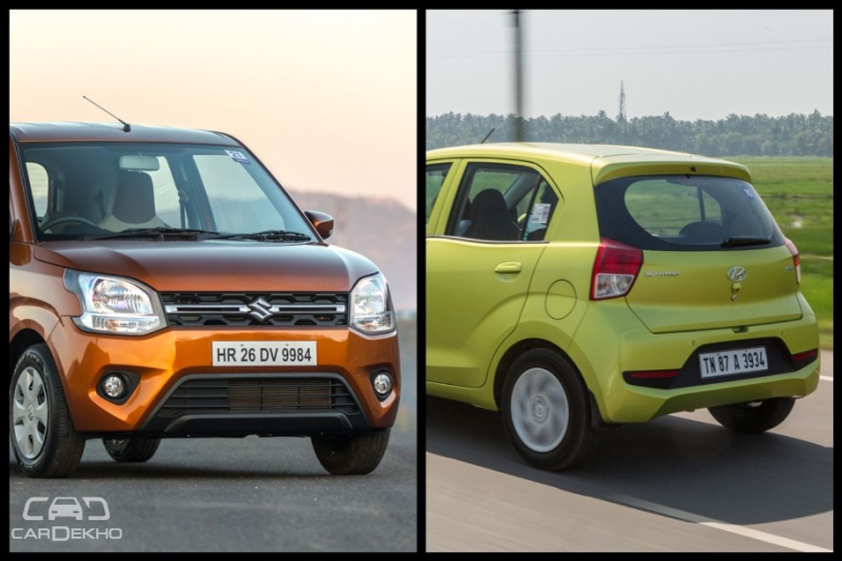 Wagon R vs Santro