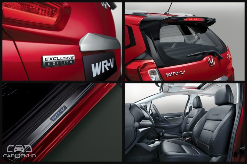 Honda WR-V Exclusive Edition Launched; Price Starts At Rs 9.35 Lakh