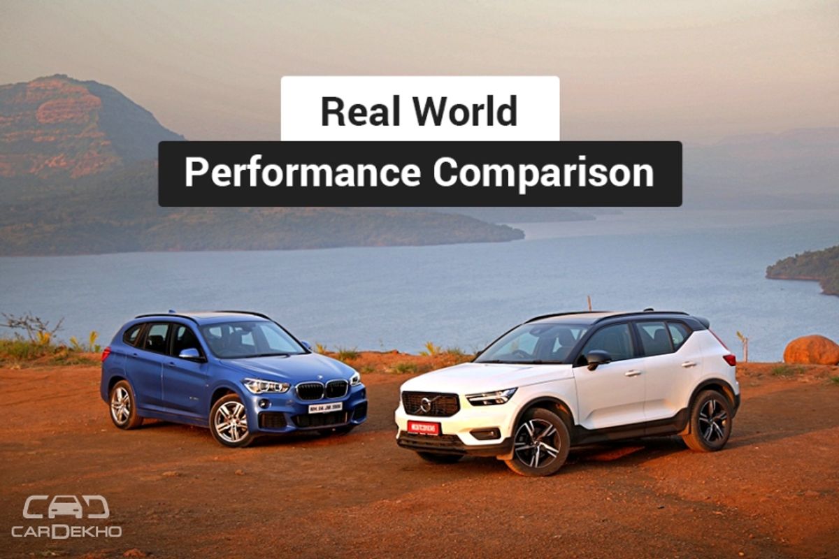 Volvo XC40 vs BMW X1 Volvo XC40 vs BMW X1