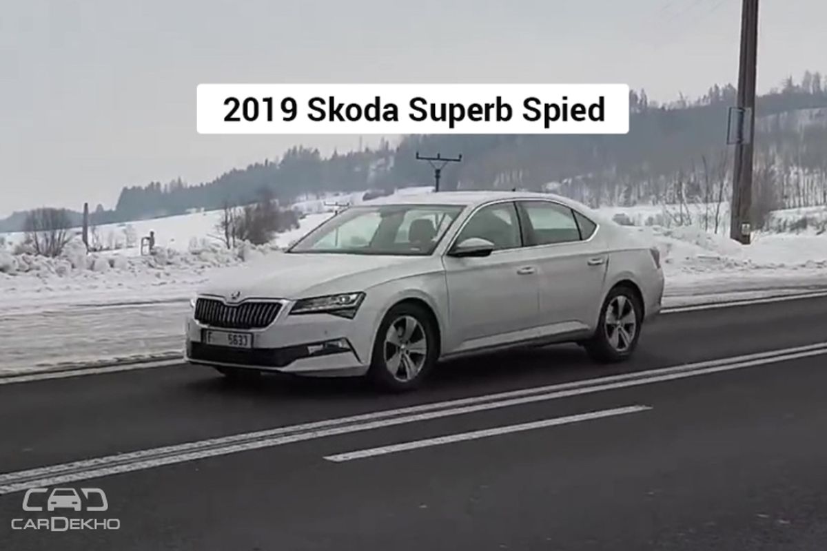 2019 Skoda Superb Facelift 2019 Skoda Superb Facelift
