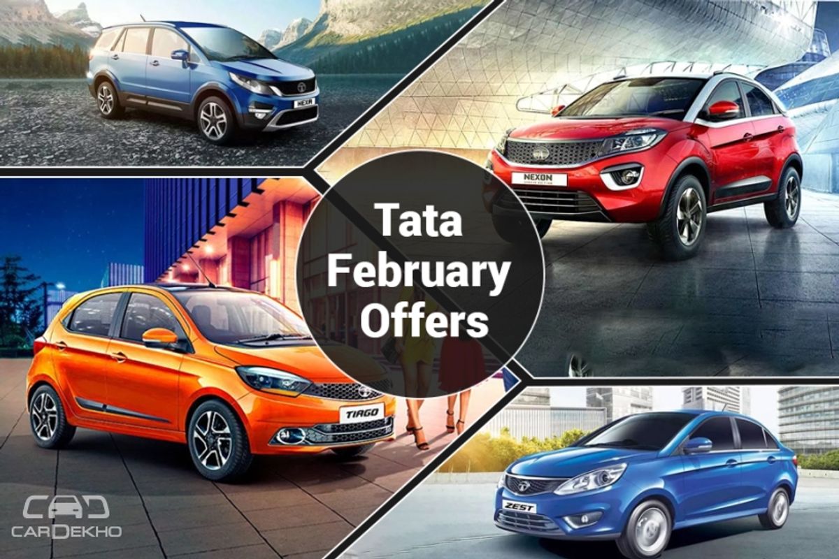 Tata February 2019 Offers: Benefits of Upto Rs 1 Lakh On Hexa, Safari, Nexon & Bolt