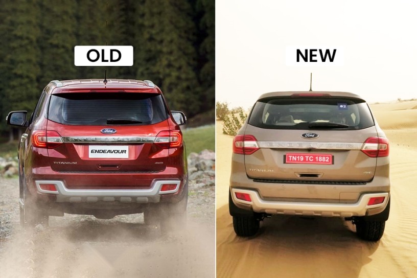 2019 Ford Endeavour Old vs New: Major Differences