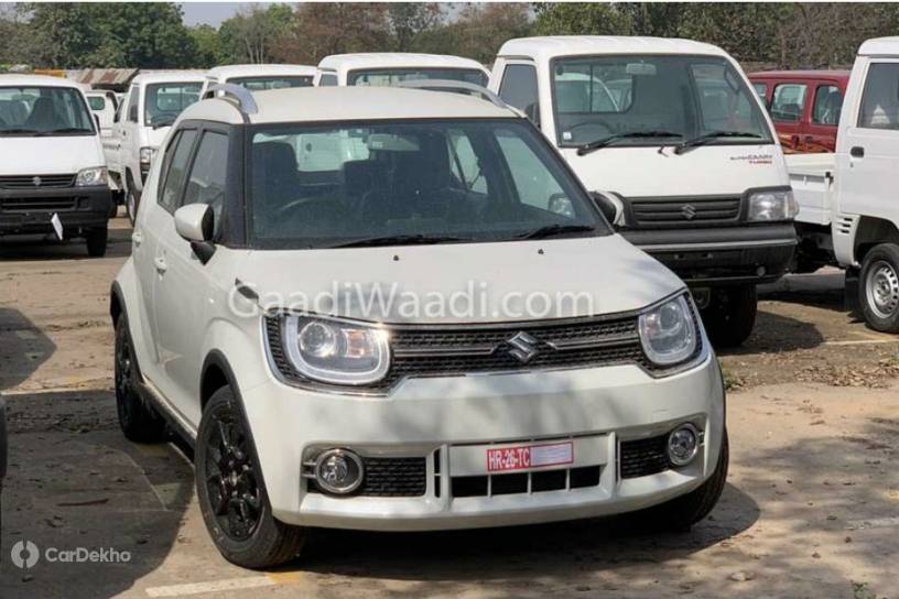 2019 Maruti Ignis Spied At Dealerships Ahead Of Launch