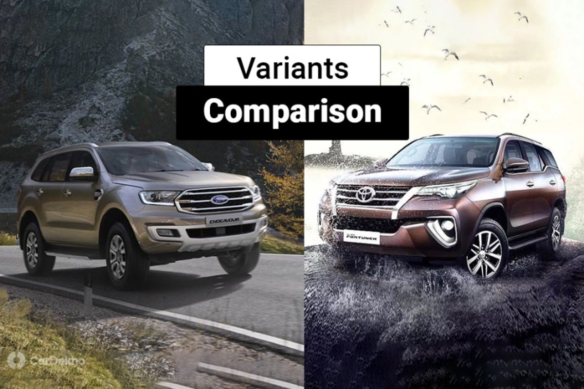 Ford Endeavour vs Toyota Fortuner 