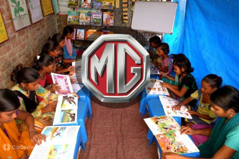 MG Motor To Support Learning Centres For Underprivileged Girls In India