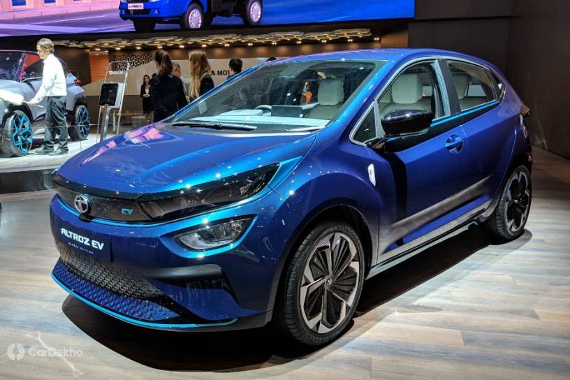 Tata Altroz EV Showcased At Geneva Motor Show; India ...