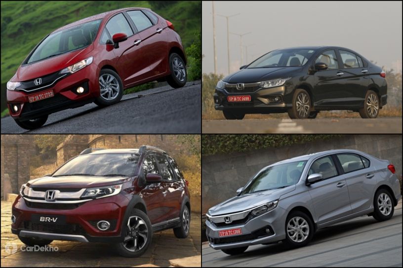 Honda Cars Available With Benefits Of Upto Rs 1 Lakh