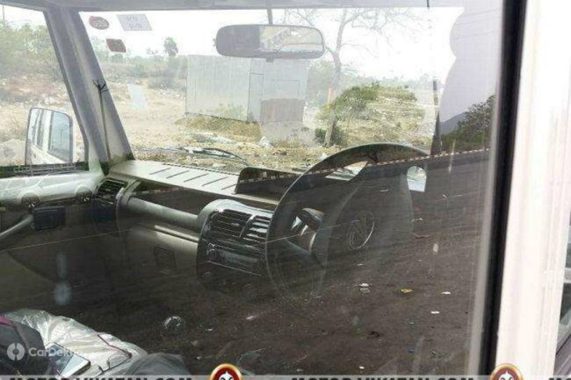 2019 Mahindra Bolero Spied With Airbag, Rear Sensors