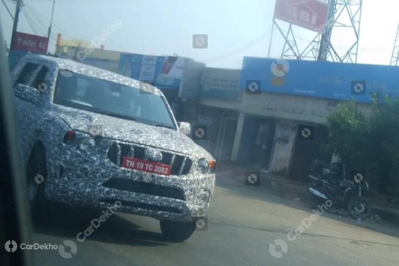 Mahindraâs New Scorpio Spied Again, Looks Bigger Than Before