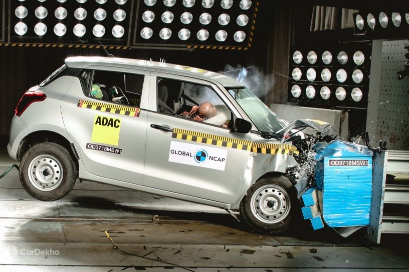 Maruti Swift crash test