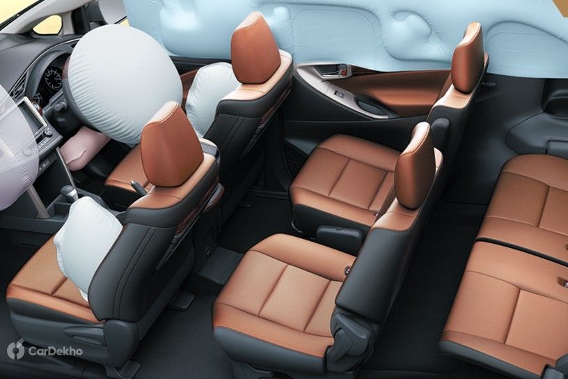 Toyota might choose to offer more safety features, for example Toyota Innova Crysta