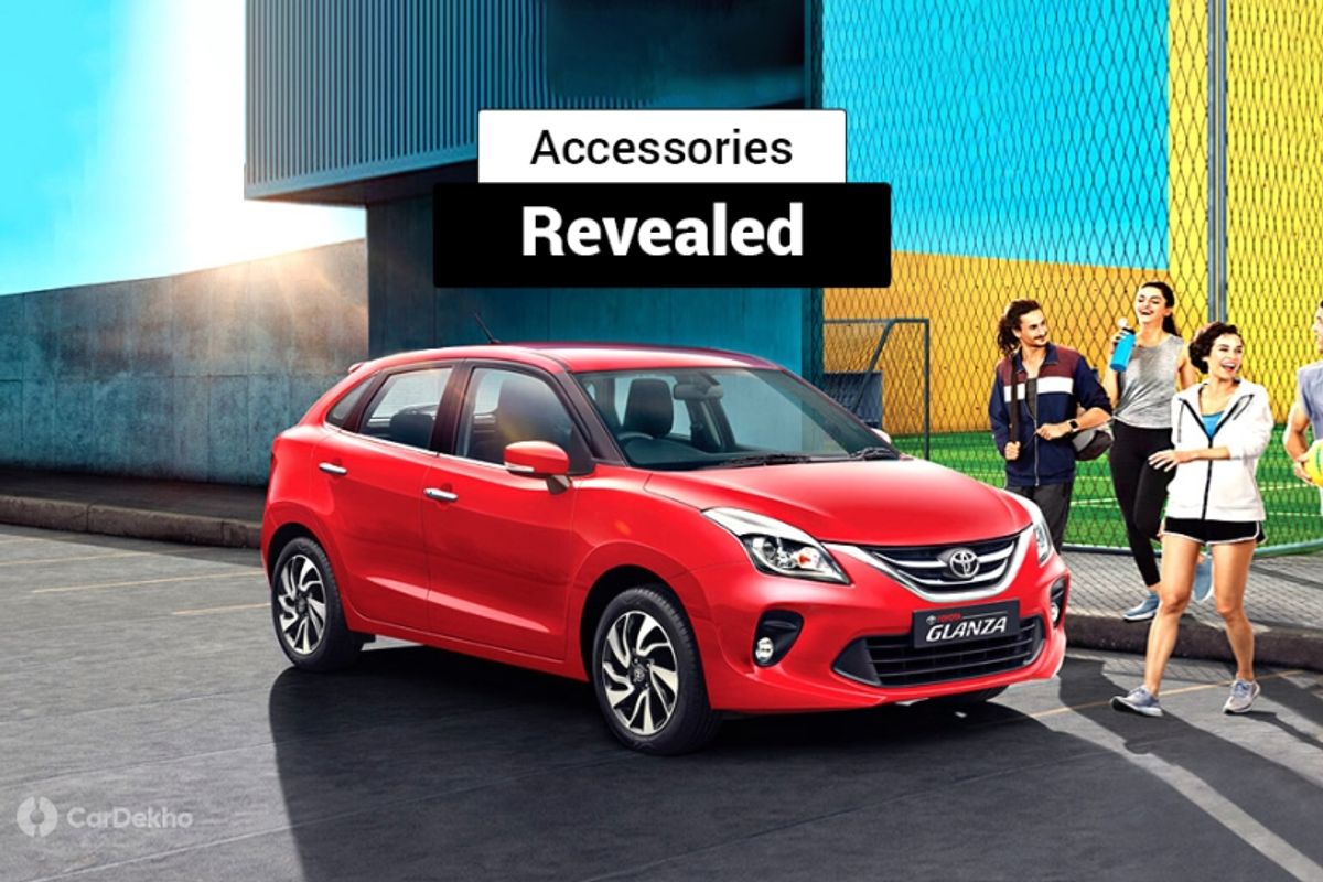 Toyota Glanza Accessories Revealed