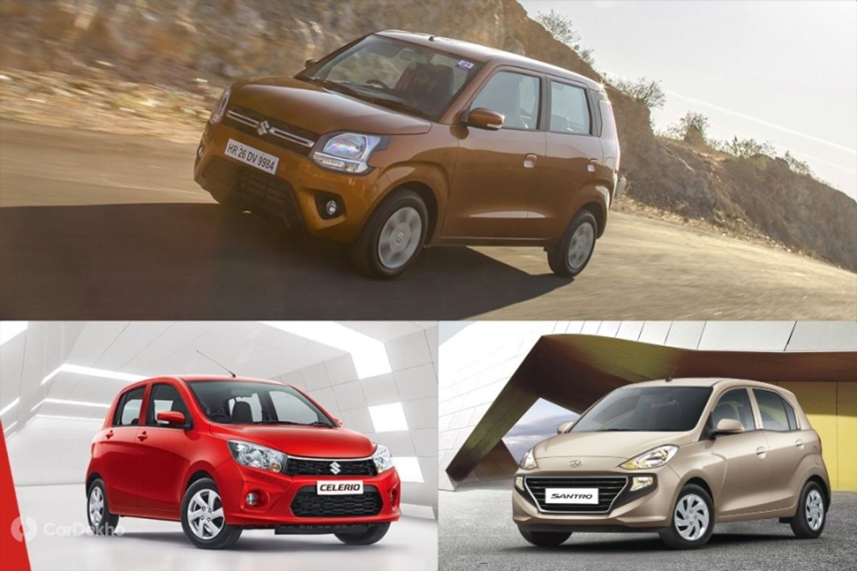 Maruti Suzuki WagonR, Hyundai Santro, Celerio