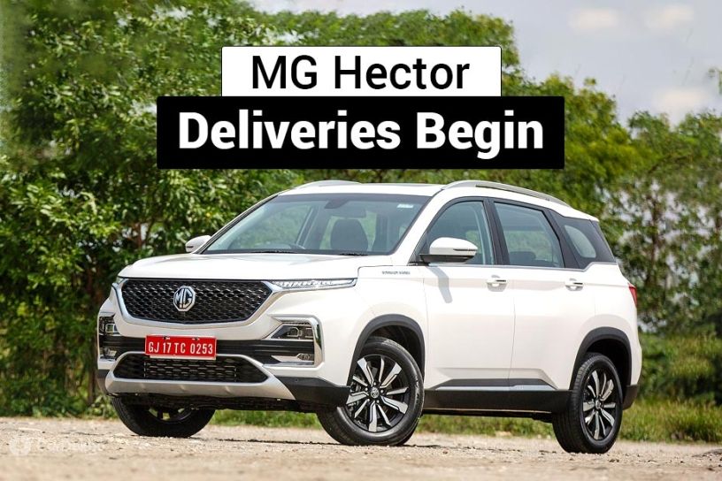 MG Starts Deliveries Of The Hector SUV