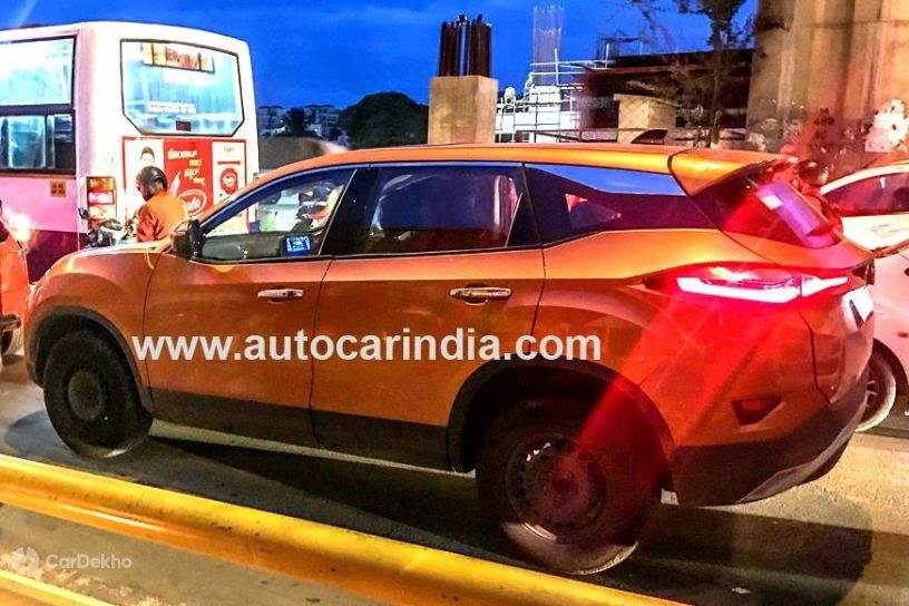 Tata Harrier Automatic To Debut Soon With A Sunroof