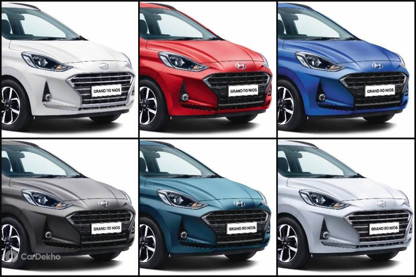 Hyundai Grand I10 Nios Colour Options In Detail